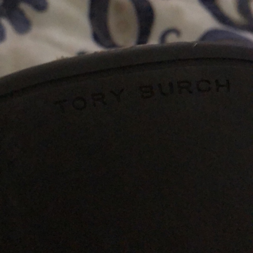 Tory Burch Black and Tan Sandals - Picture 6 of 7